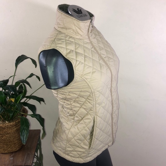 EUC FREE COUNTRY zip up quilted with pockets - Picture 5 of 8